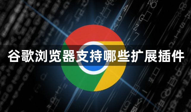 谷歌浏览器支持哪些扩展插件1