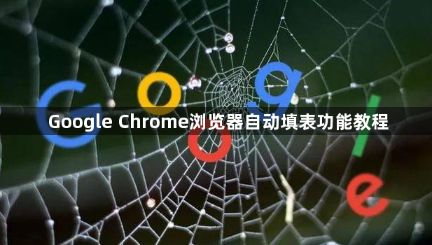 Google Chrome浏览器自动填表功能教程1