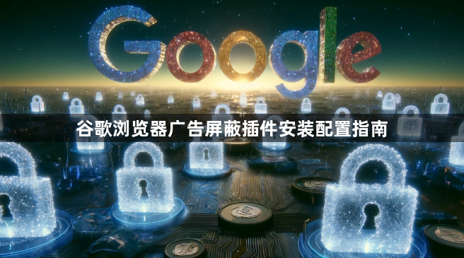 谷歌浏览器广告屏蔽插件安装配置指南1