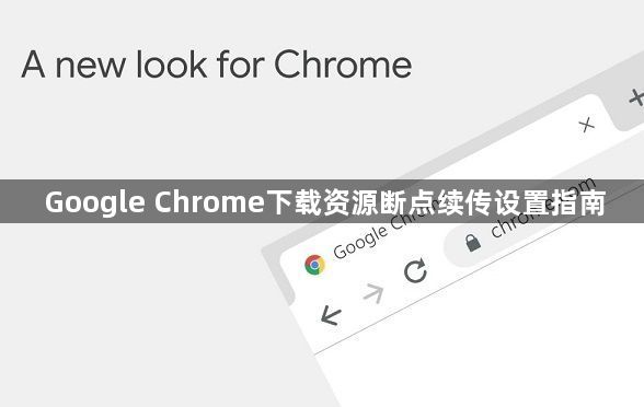 Google Chrome下载资源断点续传设置指南1