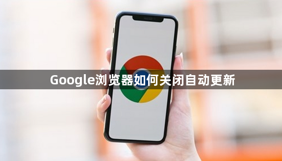 Google浏览器如何关闭自动更新1