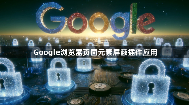 Google浏览器页面元素屏蔽插件应用1