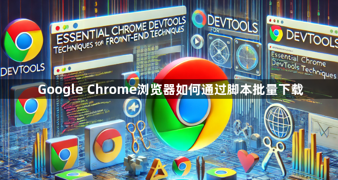 Google Chrome浏览器如何通过脚本批量下载1