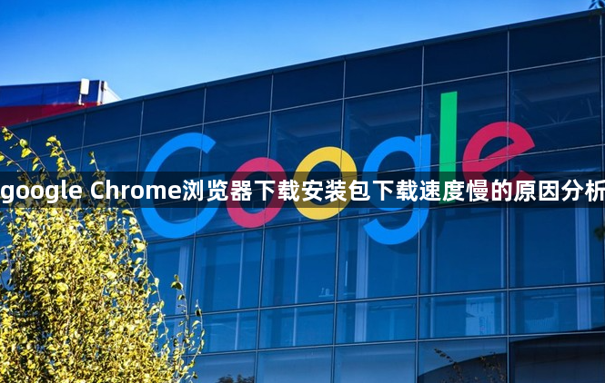 google Chrome浏览器下载安装包下载速度慢的原因分析1