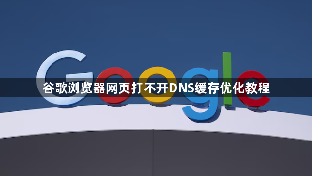 谷歌浏览器网页打不开DNS缓存优化教程1