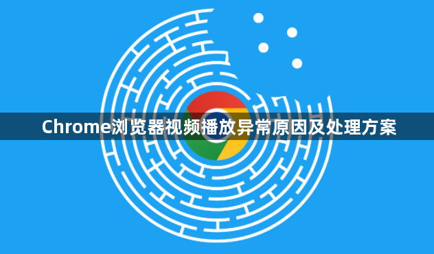 Chrome浏览器视频播放异常原因及处理方案1