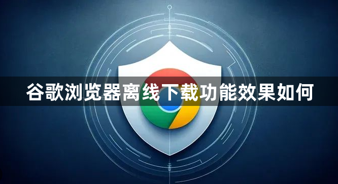 谷歌浏览器离线下载功能效果如何1