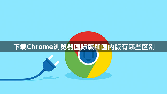 下载Chrome浏览器国际版和国内版有哪些区别1