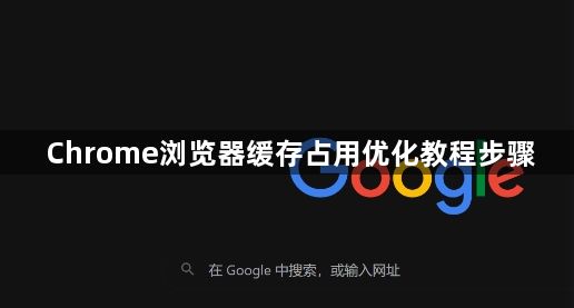 Chrome浏览器缓存占用优化教程步骤1