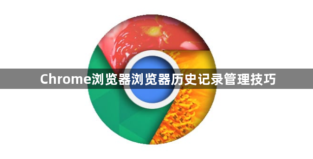 Chrome浏览器浏览器历史记录管理技巧1
