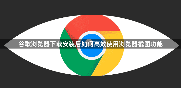 谷歌浏览器下载安装后如何高效使用浏览器截图功能1