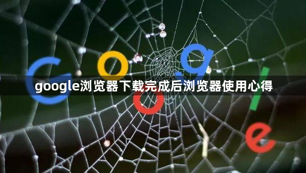 google浏览器下载完成后浏览器使用心得1