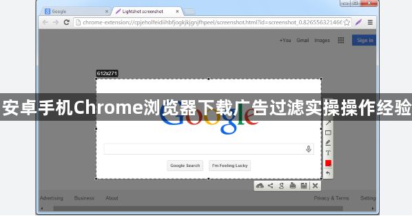 安卓手机Chrome浏览器下载广告过滤实操操作经验1