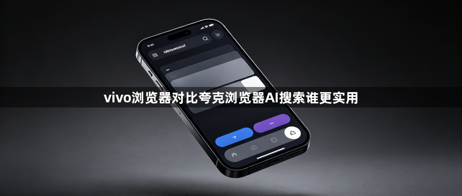 vivo浏览器对比夸克浏览器AI搜索谁更实用1
