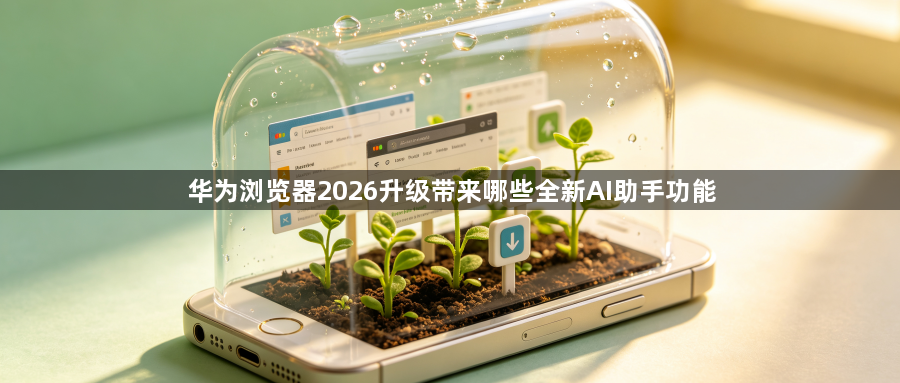 华为浏览器2026升级带来哪些全新AI助手功能1