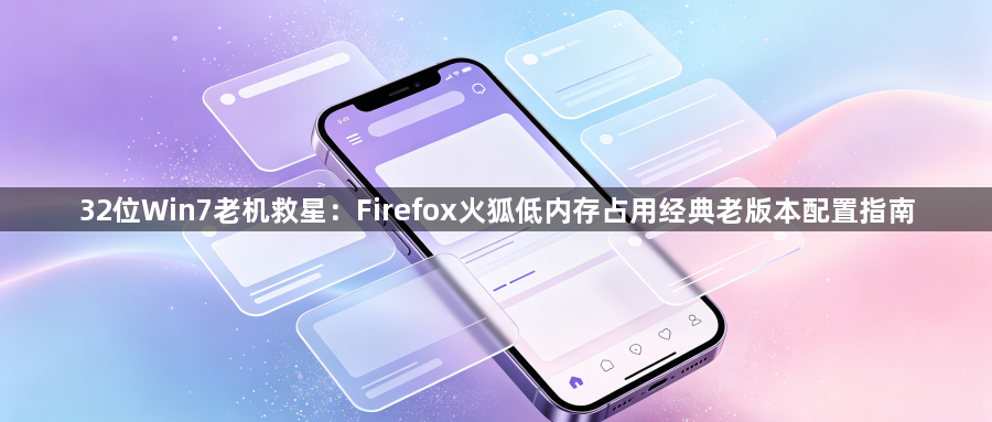 32位Win7老机救星：Firefox火狐低内存占用经典老版本配置指南1