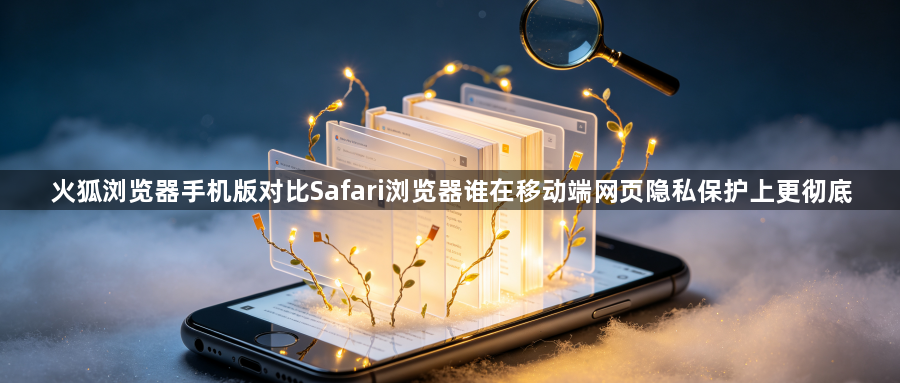 火狐浏览器手机版对比Safari浏览器谁在移动端网页隐私保护上更彻底1