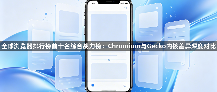全球浏览器排行榜前十名综合战力榜：Chromium与Gecko内核差异深度对比1