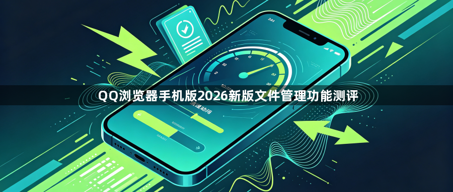 QQ浏览器手机版2026新版文件管理功能测评1