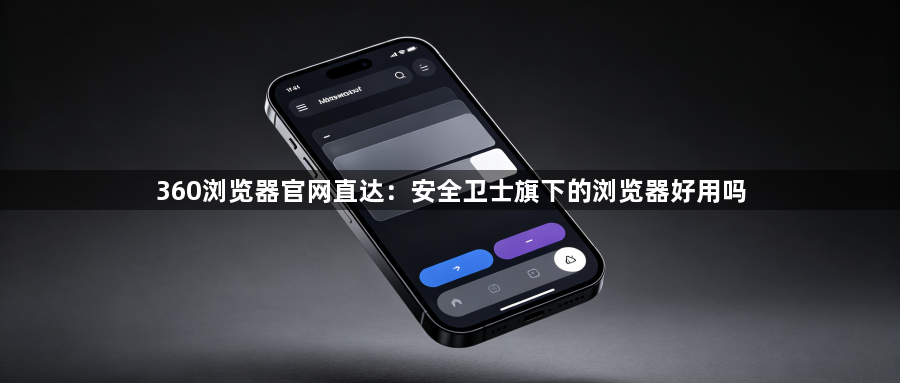 360浏览器官网直达：安全卫士旗下的浏览器好用吗1