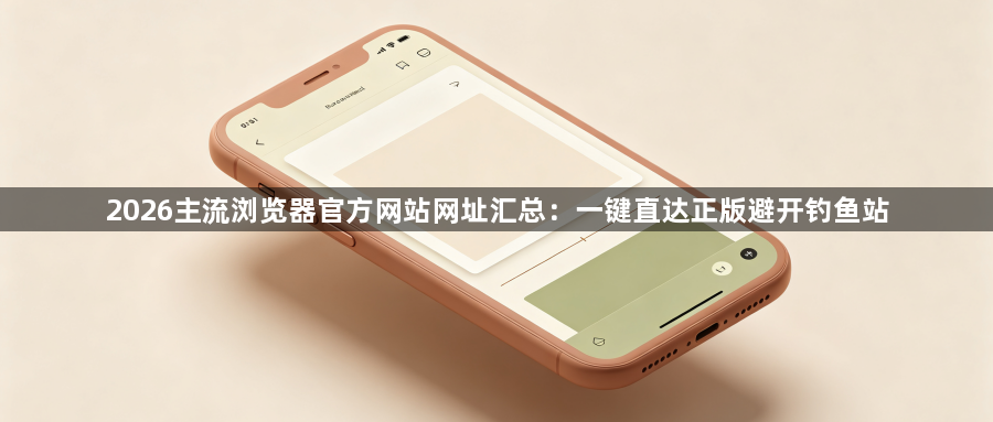 2026主流浏览器官方网站网址汇总：一键直达正版避开钓鱼站1