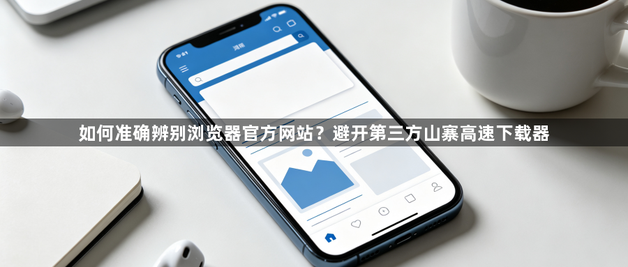 如何准确辨别浏览器官方网站？避开第三方山寨高速下载器1