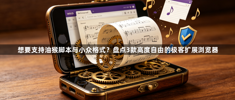 想要支持油猴脚本与小众格式？盘点3款高度自由的极客扩展浏览器1