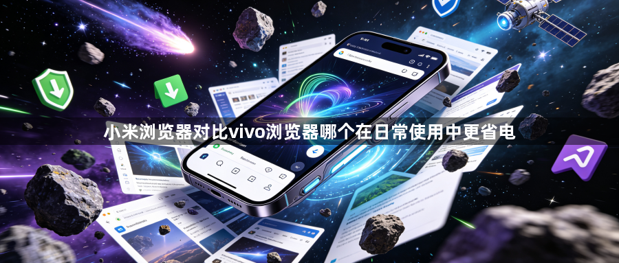 小米浏览器对比vivo浏览器哪个在日常使用中更省电1