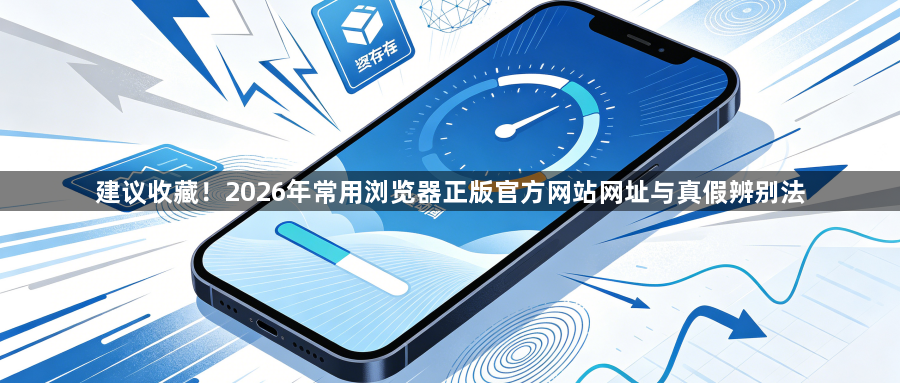 建议收藏!2026年常用浏览器正版官方网站网址与真假辨别法1