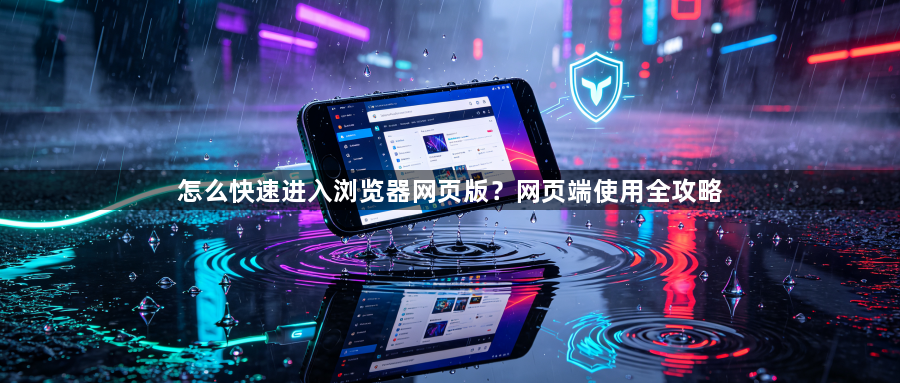 怎么快速进入浏览器网页版?网页端使用全攻略1