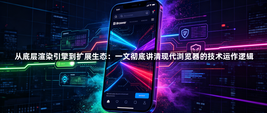 从底层渲染引擎到扩展生态:一文彻底讲清现代浏览器的技术运作逻辑1