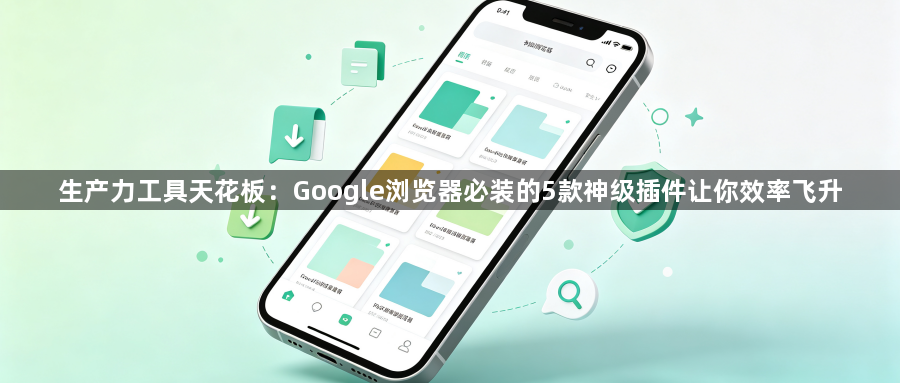 生产力工具天花板:Google浏览器必装的5款神级插件让你效率飞升1
