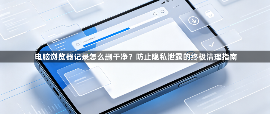 电脑浏览器记录怎么删干净？防止隐私泄露的终极清理指南1