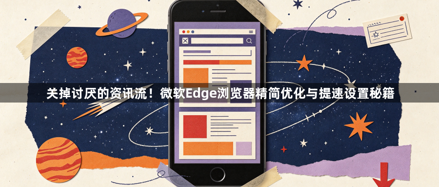 关掉讨厌的资讯流!微软Edge浏览器精简优化与提速设置秘籍1
