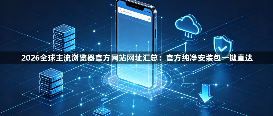 2026全球主流浏览器官方网站网址汇总：官方纯净安装包一键直达1